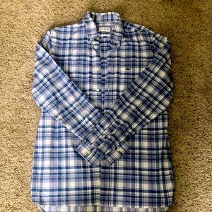 Men’s medium Lacoste slim fit button down (stretch material)